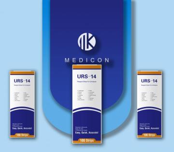 Urine Strips 14 Parameter for Urinary Analyzer