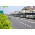 Barriera audio personalizzata su strada da rumore acustico parete barriera