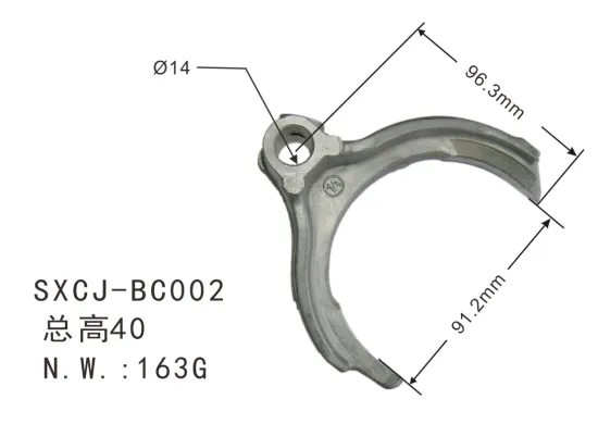 Transmission FORK FOR TOYOTA 2KD OEM33213-35034/33213-35040/36213-35040/038 3/4