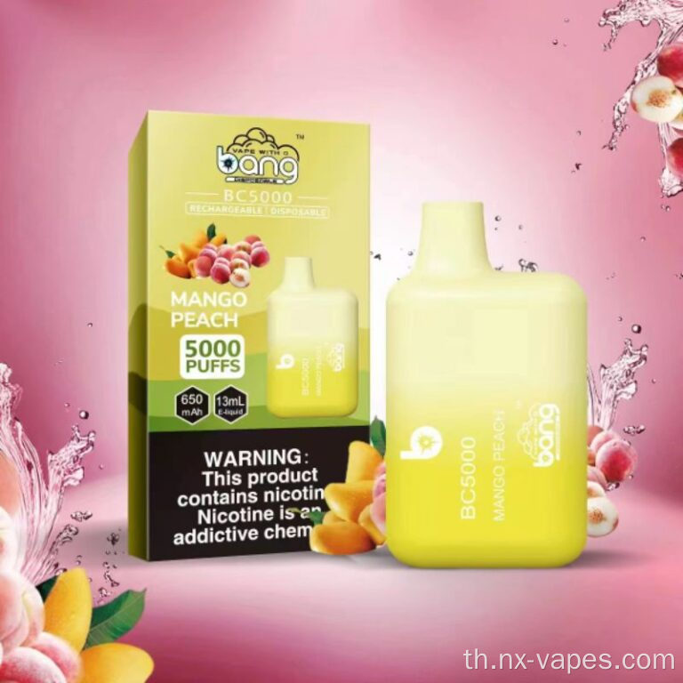 Bang BC 5000 พัฟ vapes