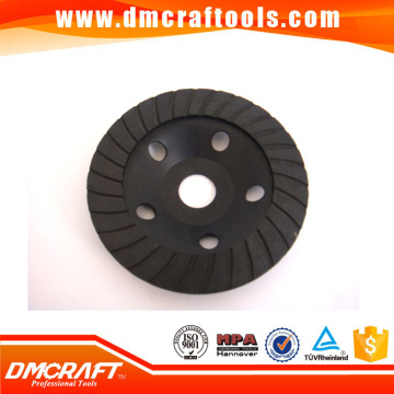 Turbo Row Diamond Grinding cup Wheel