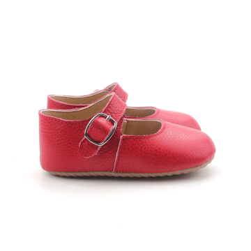 Sapatos sociais vermelho bebê menina Mary Jane