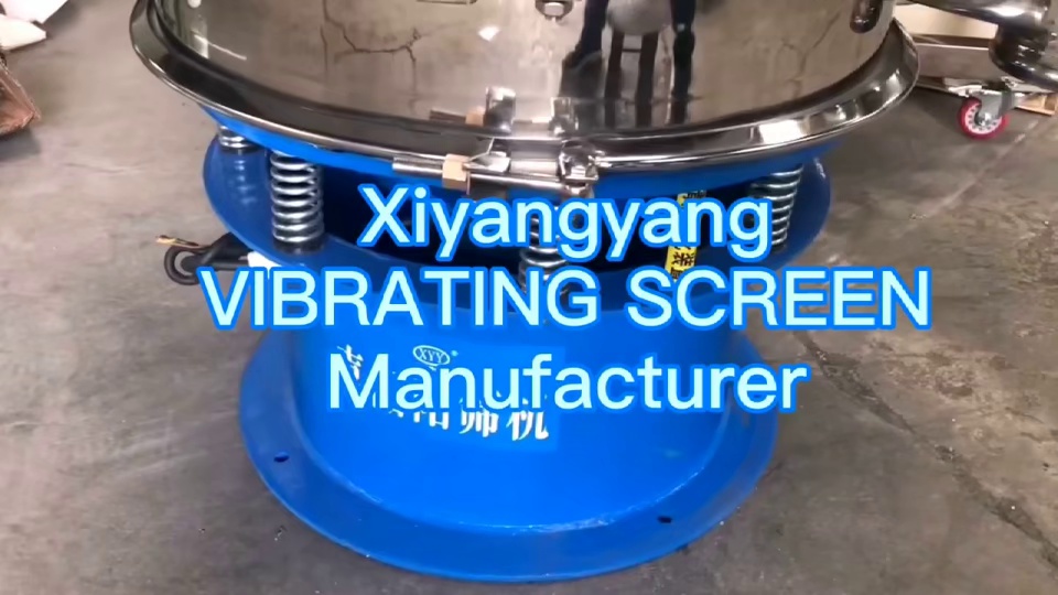 New Efficient Farm Composting Soil Separator Rotary Vibrating Soil Composting Sieve with Motor for Compost Rotary Sieve