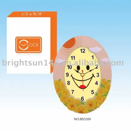 Sunflower clock wall clock