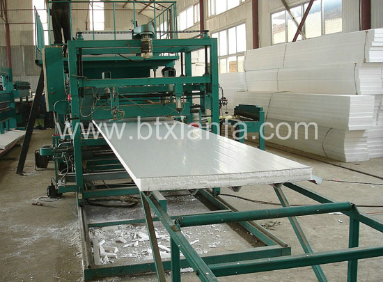 aluminum sandwich panel machine