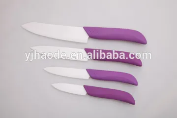 OEM available ceramic cutting knife set