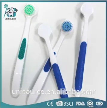 Daily use oral care plastic tongue scraper tongue cleaner