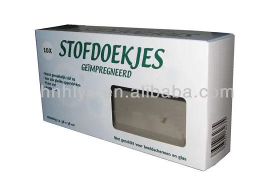 Printed Paper Packaging Boxes With PVC Window