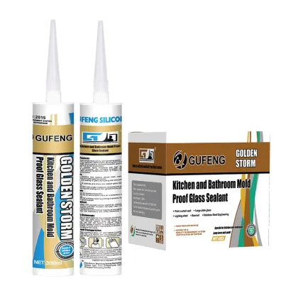 Kitchen and bathroom anti mold glass sealant