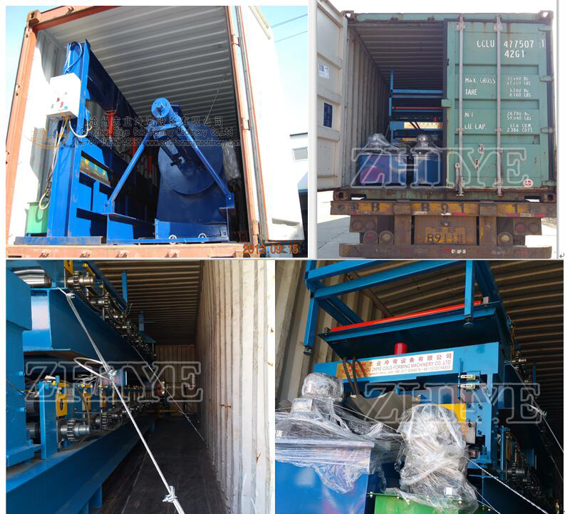 roofing sheet shipping