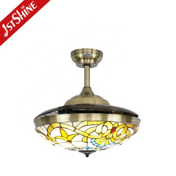 1stshine LED Ceiling Fan - Luxury Church Style 42 Inch with Light
