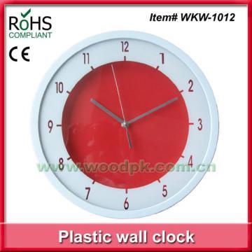 Wholesale promotional item decorated timepiece hanging clcok