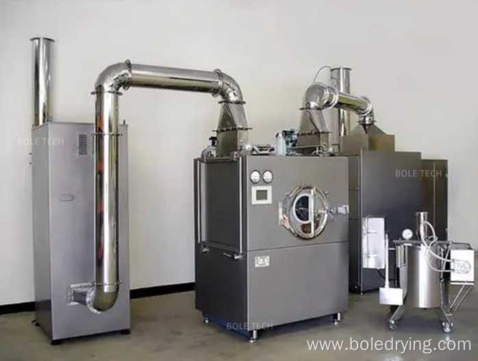 Pharmaceutical tablet film coating machine