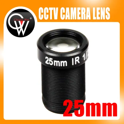 5pcs/lot 1/2" 5MP 25mm lens CCTV Board Lens MTV IR CCTV Lens HD camera Mount suitable for 1/3" CCTV IP Camera Security Camera