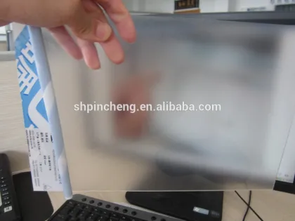 Frost solid polycarbonate sheets