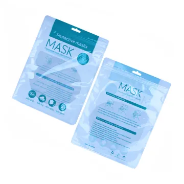Direct Manufactor Face Mask Packaging Bag For Surgucal Medical Disposable KN95 PM2.5 Masks Packaging Bag With Zip Lock