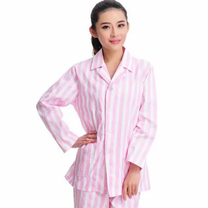 Cotton stripe patient clothes
