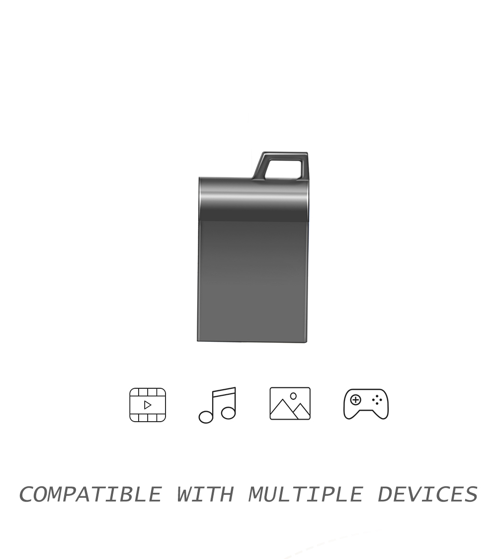 محرك فلاش USB كيشاين صغير