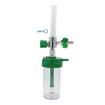 Professional Medical Oxygen Regulator, Flow Meter, and Humidifier Bottle System: Ensuring High-Quality Patient Care
