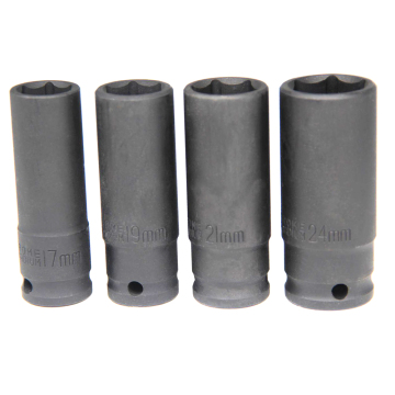 High Quality Heavy Duty 1/2'' 3/4'' Air Impact Wrench Socket Set