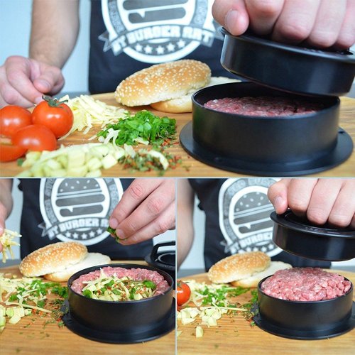 Non Stick Stuffed Hamburger Press Patty Maker