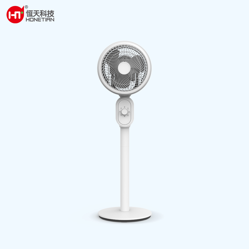 HONETIAN knob control 3 speeds auto oscillation 8 inches AC circulator custom colors indoor plastics stand fan