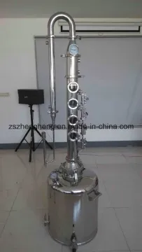 Stainless Steel Vodka Alcohol Distiller with Tower