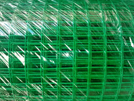 Green PVC Coated Welded Wire Mesh