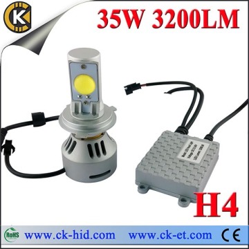 DC8-32V 35W 3200LM h4 high power led headlight