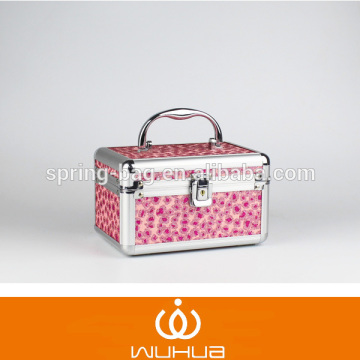 Cosmetics Aluminum Makeup Case Kit Accessories Lipstick Eye Shadow Blush