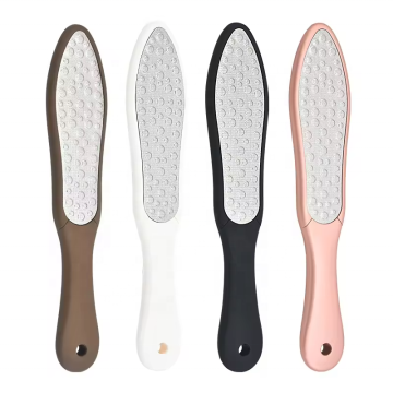 Stainless Steel Double Sided Foot File Scraper - Professional Callus Remover Pedicure Tool