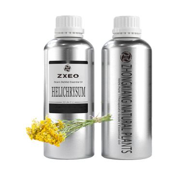 Aceite esencial de Helichrysum de Helichrysum orgánico 100% Pure Natrual Flowers Oil para jabón para el cuidado de la piel