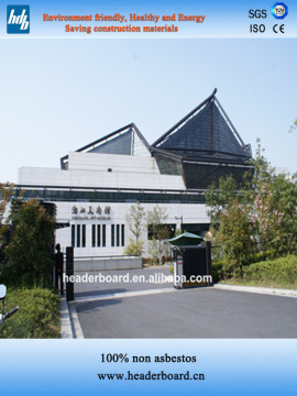 High Density Fiber Cement Board for Light Steel Villa