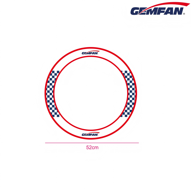 Gemfan Custom Logo Printing Indoor Circle Race Gate FPV Racing Gate Pop-Up Cube Reflective 52cm Gate