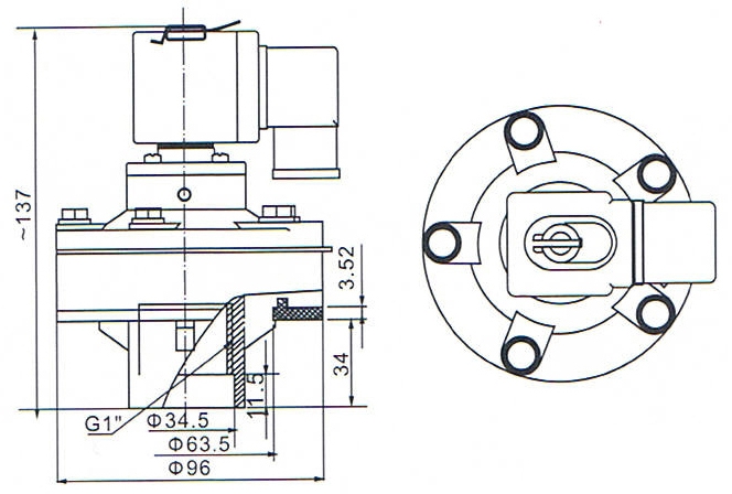 DMF-Y-25 Pulse Jet Valve