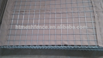 Hesco Protection Barrier with Geotextile Fabric
