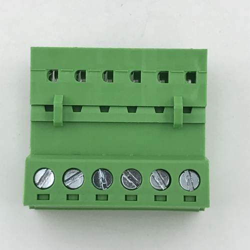 board to wire two row pins pluggable terminal