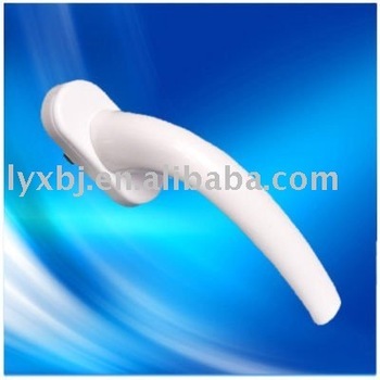 inward opening aluminum handle for window casements