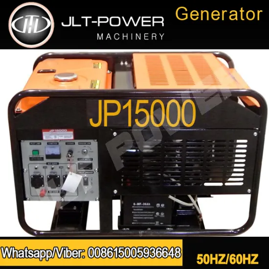 JLT POWER air cooled 2-cylinder 10kw petrol generator factory sale gasoline generator