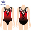 Meisjes mesh mouwleaze leotards foar gymnastyk