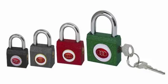 Side-Open Iron Padlock