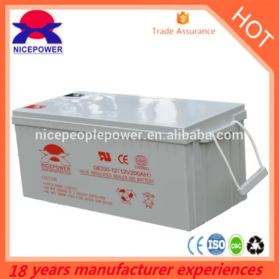 Guangzhou factory 12v200ah deep cycle battery in China