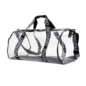 Large Clear PVC Tote Bag - Bright Candy Color Heavy Duty Transparent Duffel Bag for Women