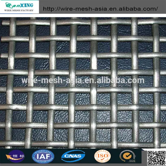 flat top SUS 304 316&AISI 304 316 Crimped Wire Mesh&roast wire mesh