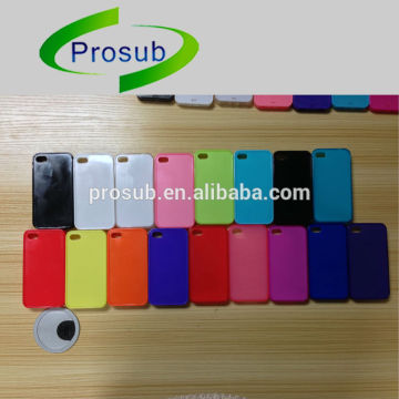 sublimation heat transfer TPU+PC material anti-knock blank cell phone case