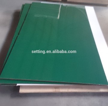 High glossy uv mdf board in green color for kitchen cabinet,home furniture