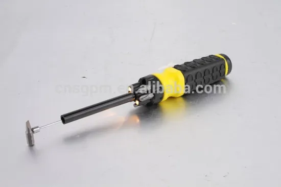6pcs screwdriver with 2 led lights