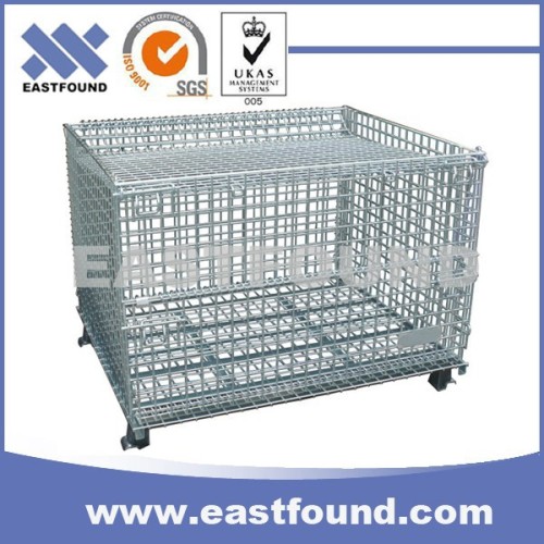 Galvanized Metal Bin Rolling Storage Rack