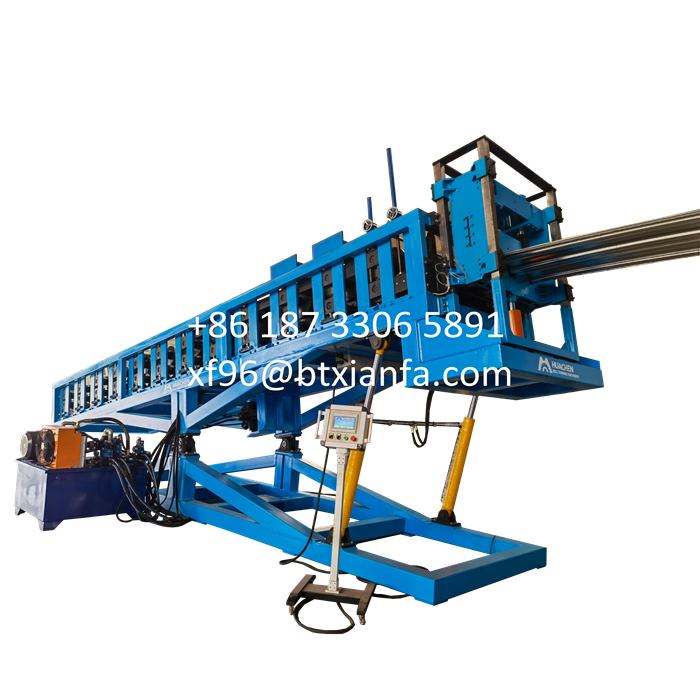 arch curving span roof roof roll forming machine