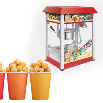 Household Automatic Stainless Steel Mini Popcorn Machine